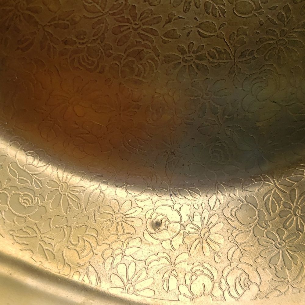Beautiful Pickard China 24k Gold Encrusted Etched Daisy Rose Handled Candy Dish - Picture 10 of 10